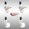 Service Caster 3 Inch 316SS Nylon Swivel 1-5/8 Inch Expanding Stem Caster Lock Brake SCC, 2PK SCC-SS316TTLEX20S314-NYS-2-S-2-158 - alternate 3